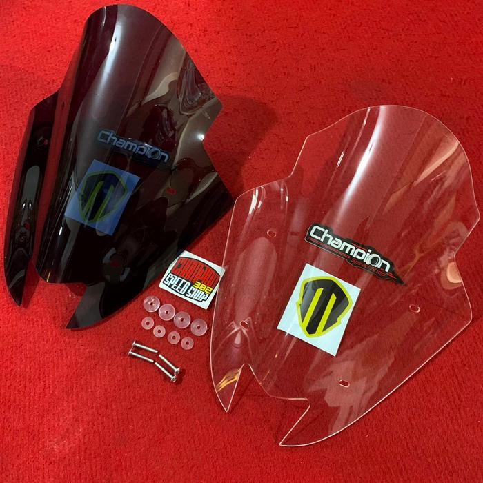 WINDSHIELD VISOR SECTBILL MODEL TDR SMOKE CLEAR POLOS YAMAHA NMAX OLD