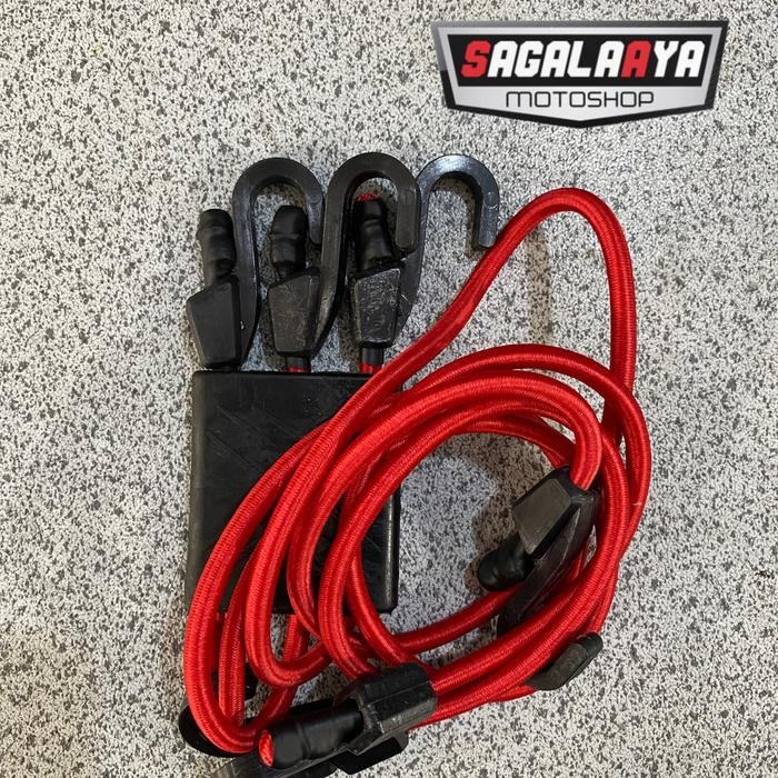 Tali Jaring Helm Motor Box Cargo Duffle Bag Kucay Elastis