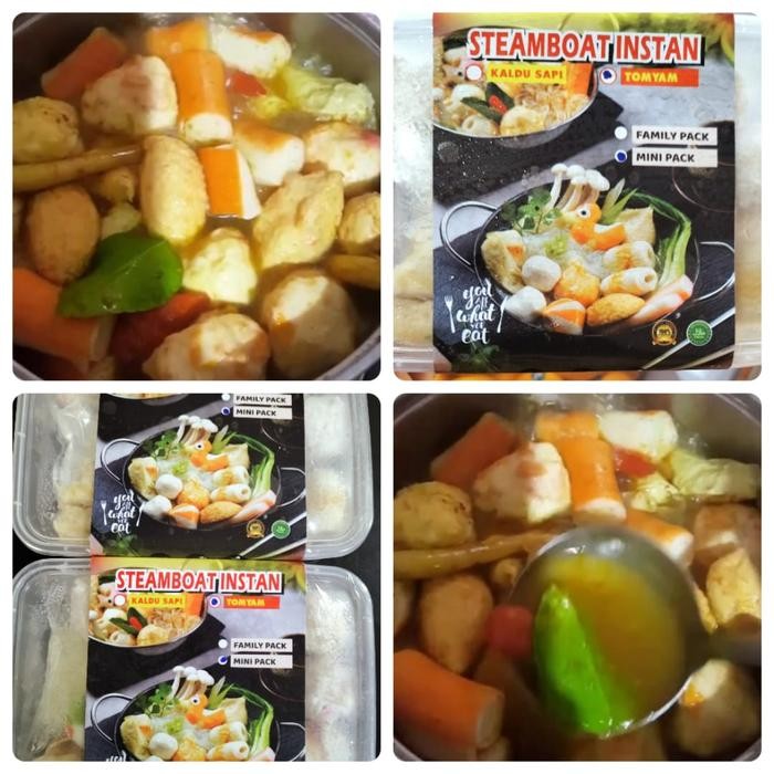 

Pilihan- Steamboat Tomyam , Kaldu Sapi Instan