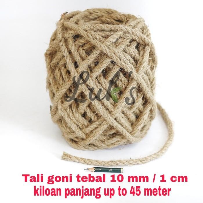 

Tali goni besar 1 cm kiloan - tampar goni - tambang goni 10 mm - rami