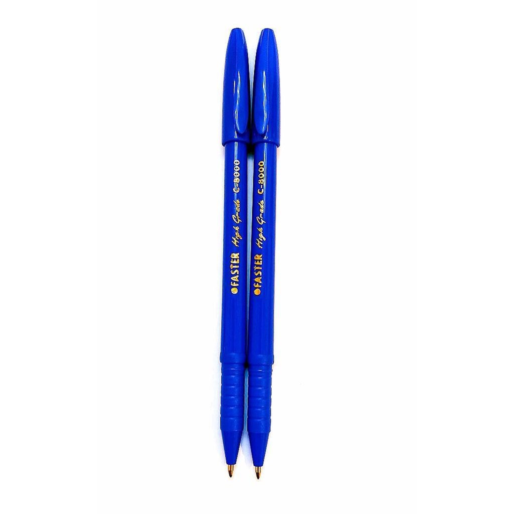 

Ballpoint/Pulpen Faster C8000 ,0.7mm isi 12 pcs- blue and Red