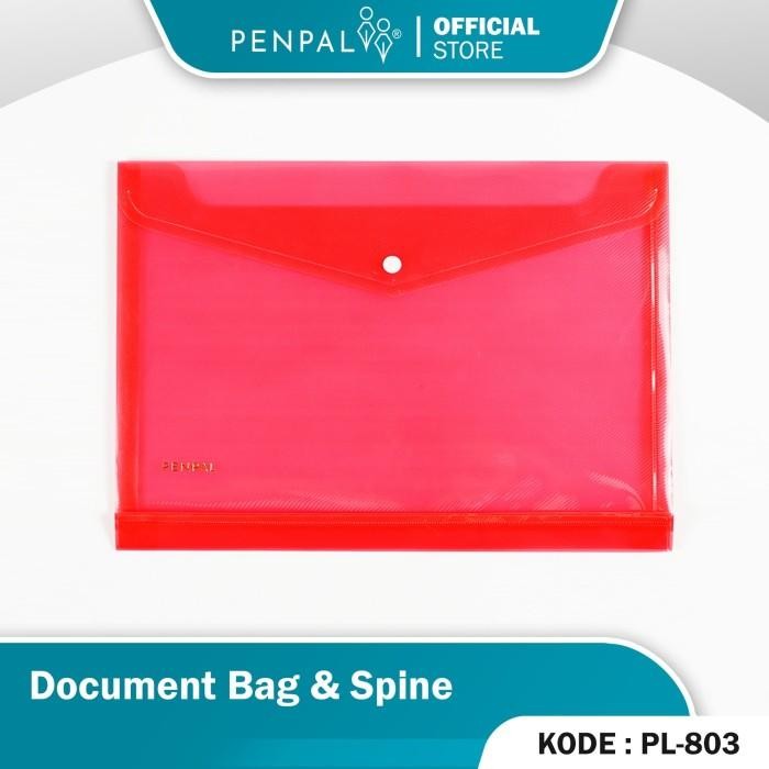 

Penpal Document Bag & Spine / Map Kancing Jumbo PL-803