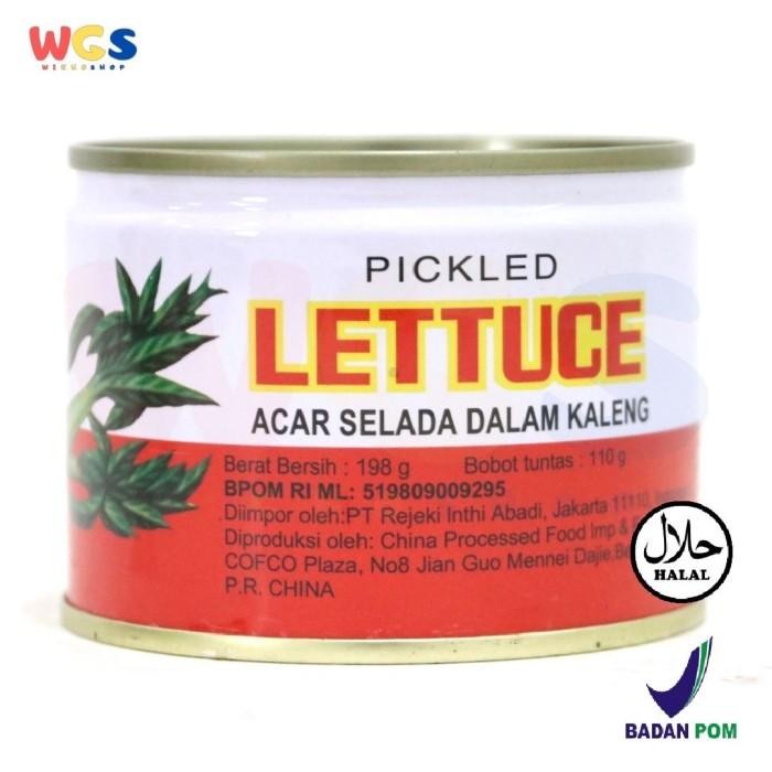 

Pilihan- Narcissus Pickled Lettuce 198Gr - Acar Sayur Selada