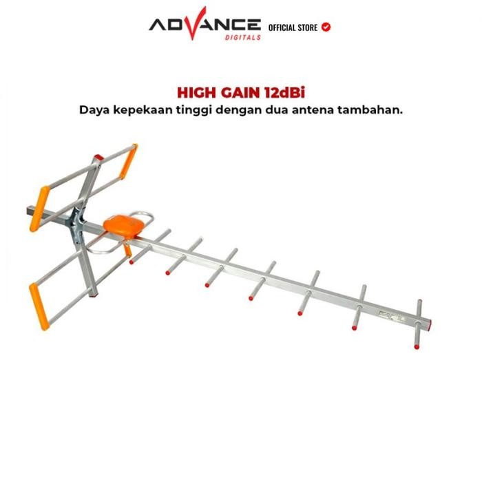 Antena Tv Digital Advance Aa-801 / Antena Digital Hdtv Advance Outdoor