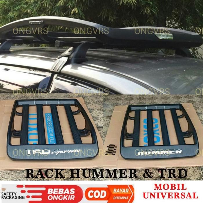 Roof Rack Hummer Trd Sportivo Rak Atas Mobil Universal Avanza Xenia Fortuner Rush Innova Calya Sigra