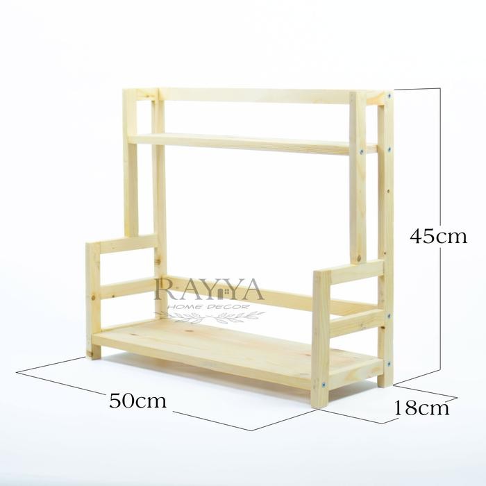 RAK SUSUN BUMBU DAPUR UKURAN BESAR BESAR PART 2 DAPUR