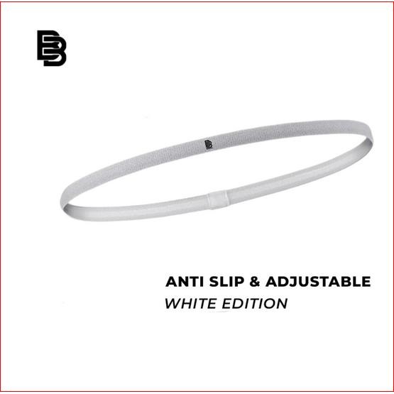 Headband Elastis Mini Slim Ballerbro Support Olahraga Basket Voli Badminton Pria Wanita Anti Slip