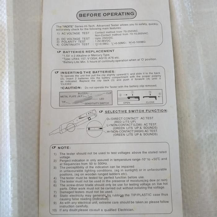 Tespen Listrik Elektrik