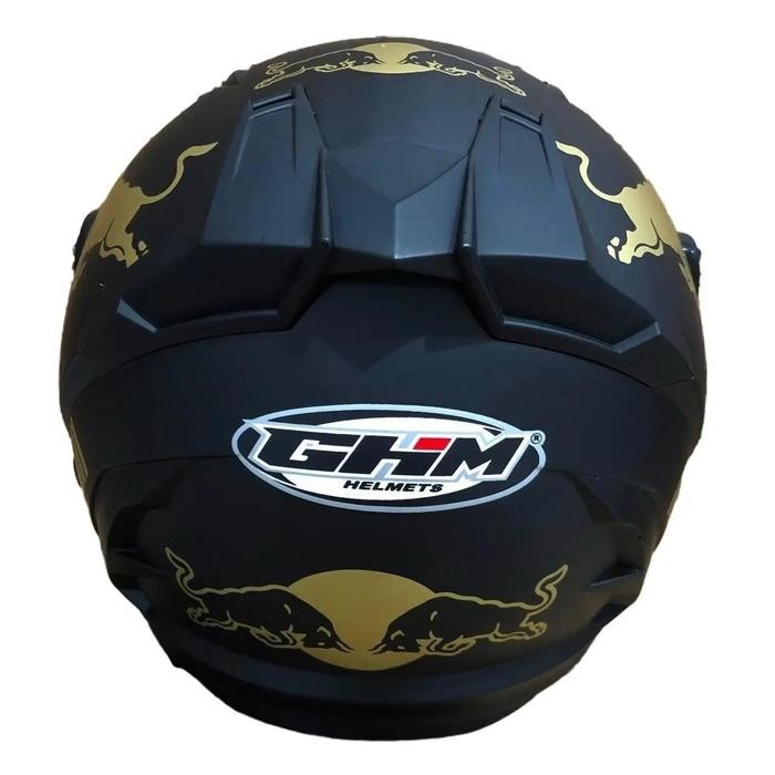 Pilihan- Helm Dewasa Ghm Double Visor Revo Redbulls Sni Terlaris Termurah