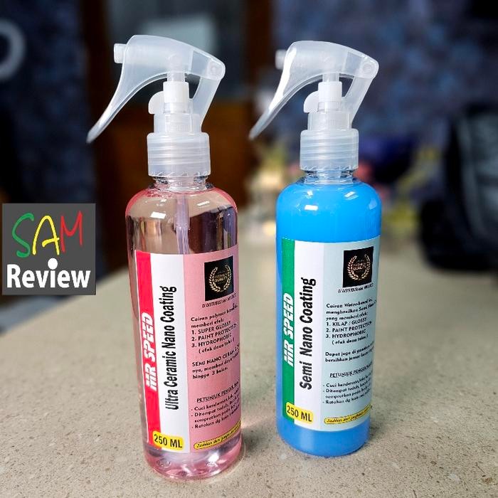 Terbaik Mr Speed Pengkilap Mobil Nano Ceramic Coating Spray 250Ml - Varian Ultra Ceramic & Semi Nano
