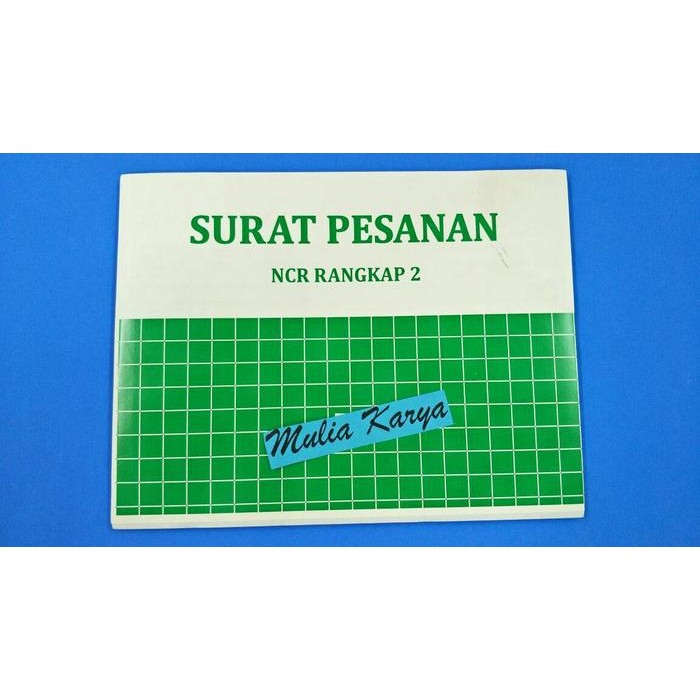 

New Buku Surat Pesanan Rangkap 2 Ncr