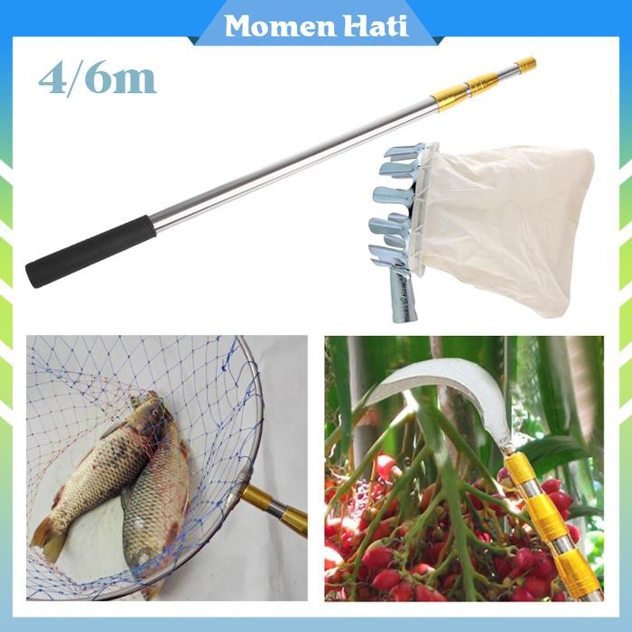 SALE ALAT PANEN BUAH TINGGI / GALAH PEMETIK BUAH / PORTABLE / ALAT LOGAM