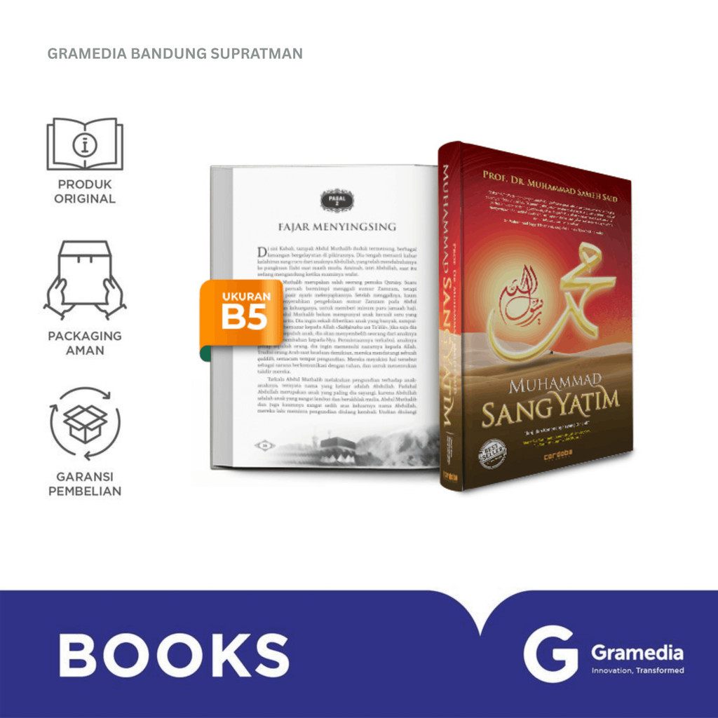 Gramedia Bandung Supratman | MUHAMMAD SANG YATIM - CORDOBA | Buku Religion & Spiritual Islam | Buku 