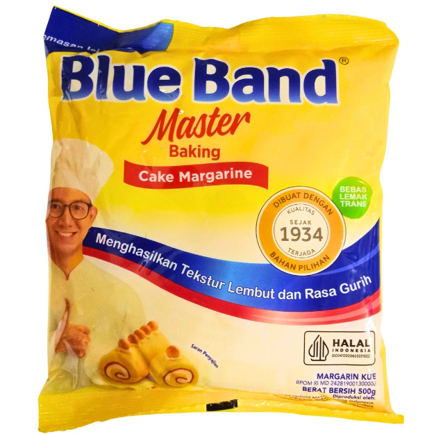 

S30971 BLUE BAND MASTER BAKING CAKE MARGARINE 500GR MAJU BERSAMA (20250915)