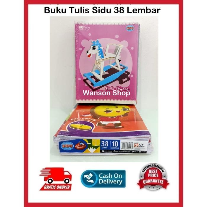 

New BUKU TULIS SIDU 38 LEMBAR MURAH GROSIR / BUKU SIDU 38