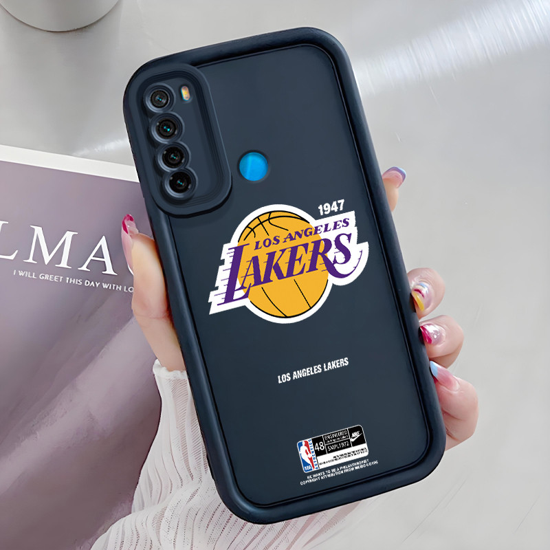 Casing Hp untuk Xiaomi Redmi Note 8 Note 8T Hp Case Casing pola Bola basket Kasing HP Cesing mata Ke