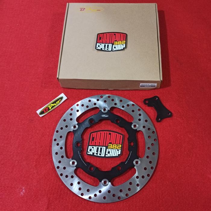 PIRINGAN CAKRAM DEPAN FLOATING BPRO 300MM NINJA ZX 150 ZX150 HITAM TERLARIS