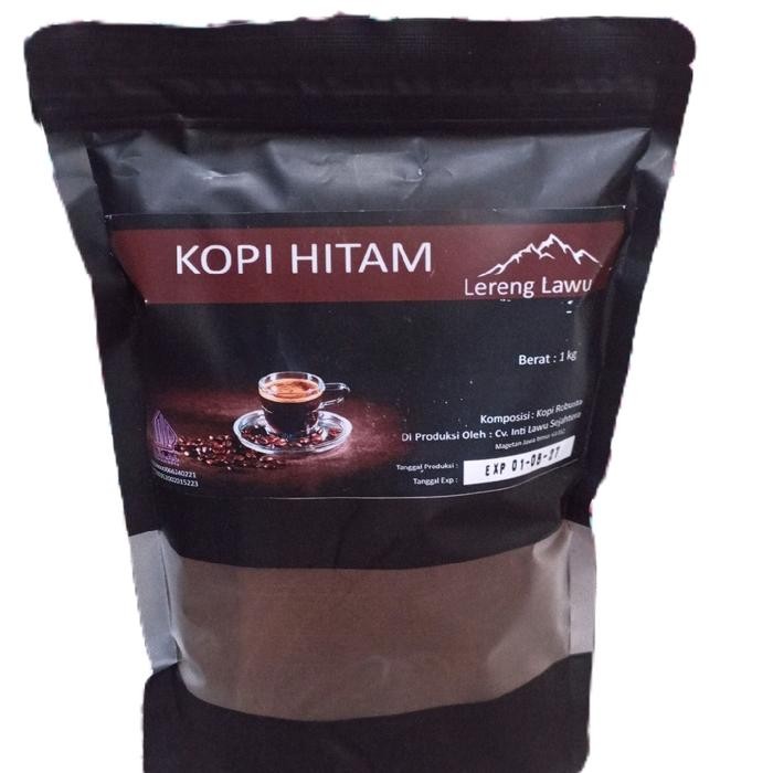 

SIAPKIRIM Kopi Hitam Lereng Lawu 1kg Robusta Coffee Bubuk READY STOCK
