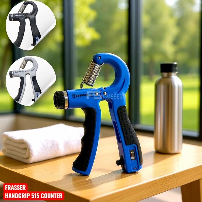 Frasser Hand Grip Olahraga Tangan Angkat Beban HGP FS 84 Tension 5-60 Karet Alat Fitness untuk