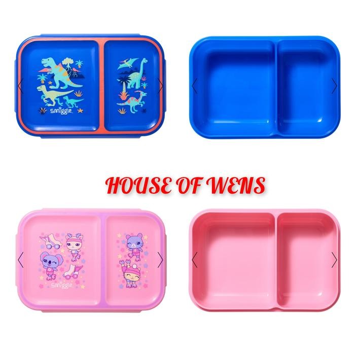 SMIGGLE MOVIN SMALL BOOST DUO LUNCHBOX ORIGINAL - KOTAK MAKAN SMIGGLE