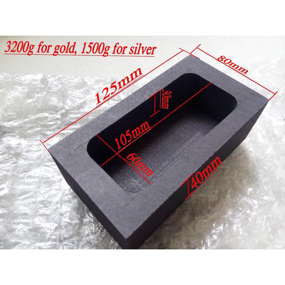 Graphite tank graphite crucible graphite mould molten gold and silver