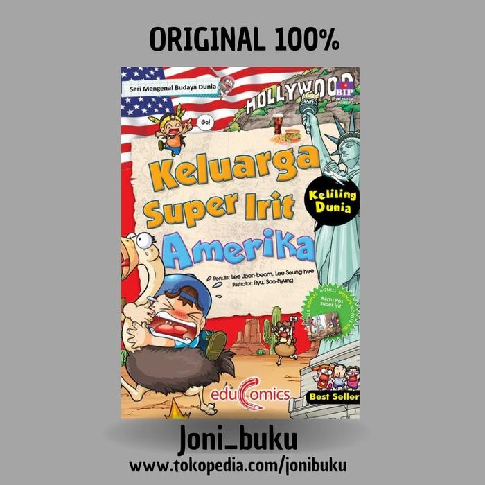 

Buku Educomics Keluarga Super Irit Keliling Dunia - Amerika