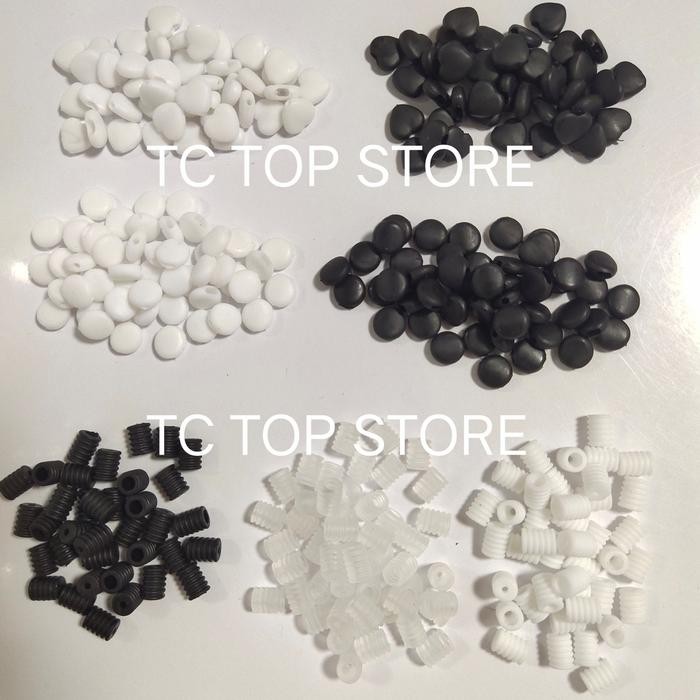 

New Stoper Tali Masker silicon (100 pcs) / Stopper silicon