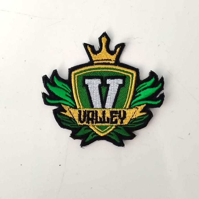 Bordir Custom Ukuran 7 X 8 Cm + Velcro