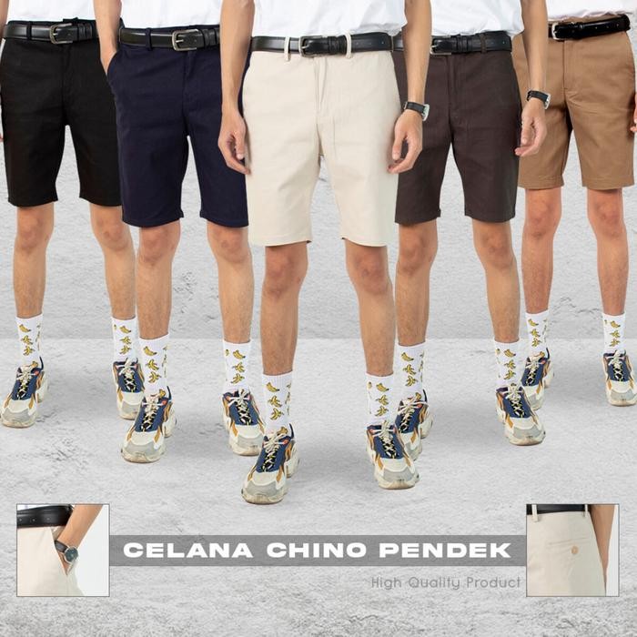Erigo Collection - Chino Short Pants Celana Pendek Pria Celana Pendek Chino Pria
