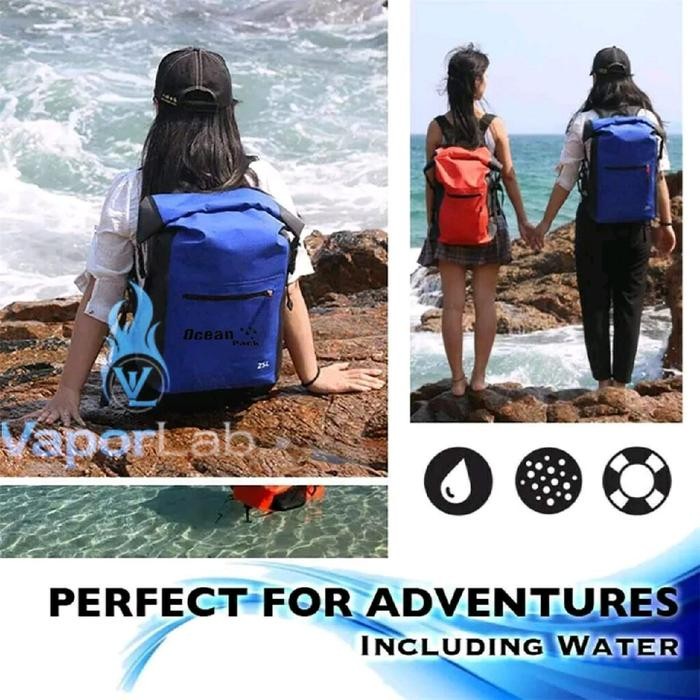 Consina Hike - Premium Waterproof Dry Bag Tas Tahan Anti Air Ocean Pack 25L Ransel Backpack