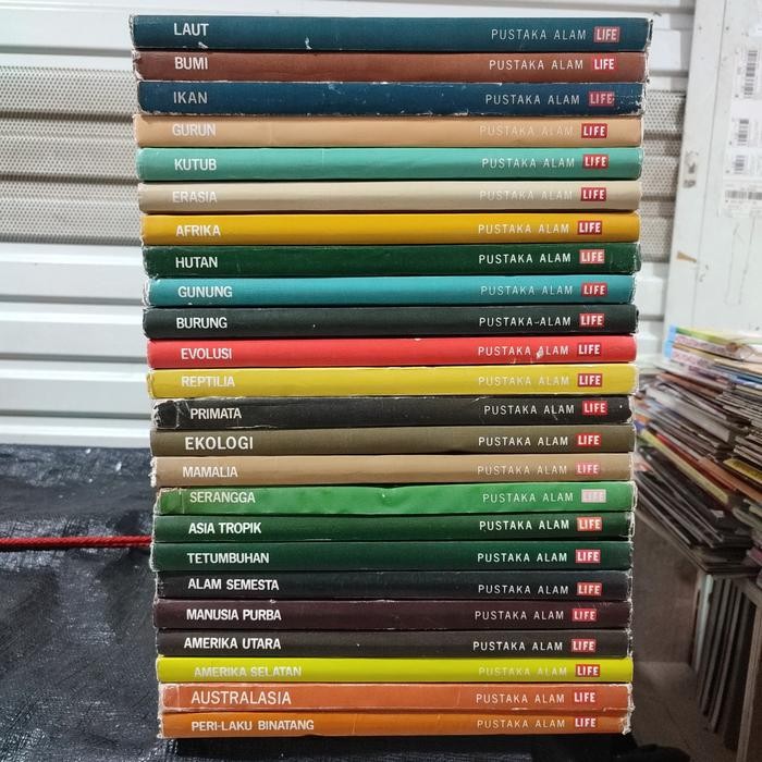 

Paket Buku Pustaka Alam Life Lengkap Satu Set Ada 24 Judul / Seri Promo !
