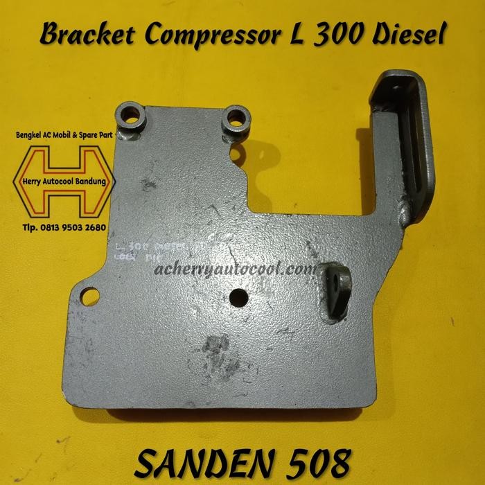 Bracket - Dudukan Compressor Ac Mobil L 300 Diesel Sanden 508
