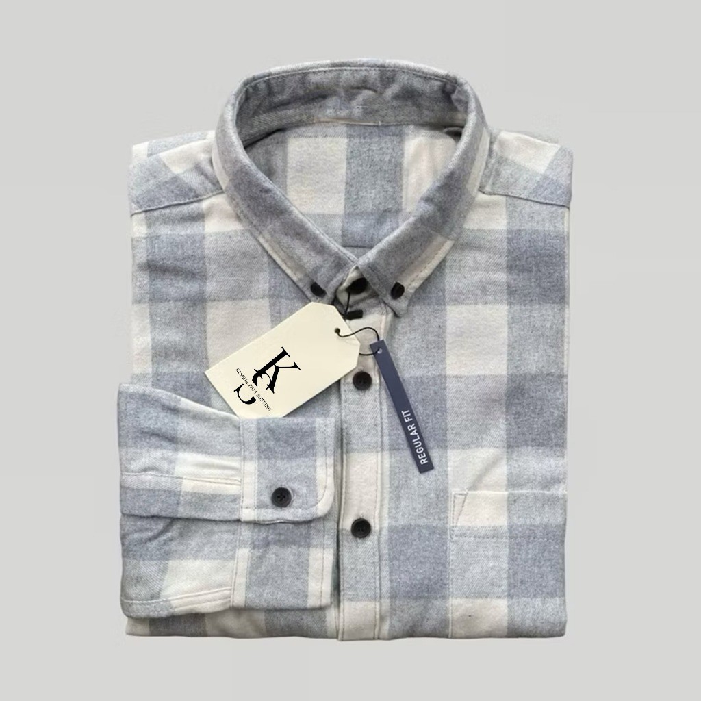 Bju Pria Berkancing Pakaian Kerja Casuall Ksmeja Panjang Murah Kmeja Cowo Remaja Kameja Motif Buju K