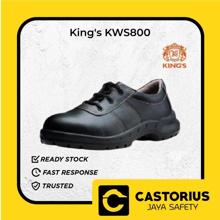 Sepatu Safety King's KWS800 Sepatu Kerja Proyek ORI Murah