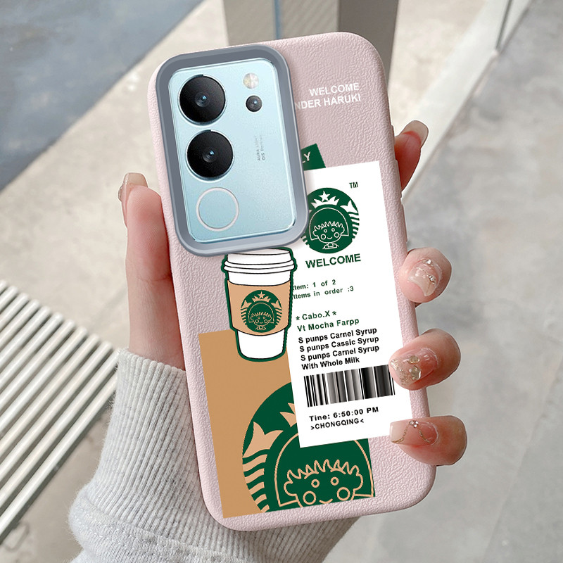 Casing Hp untuk VIVO V29 5G V29 Pro 5G V29E 5G Y200 5G Case Pola Tren Mode Kartun Casing Ponsel Sili