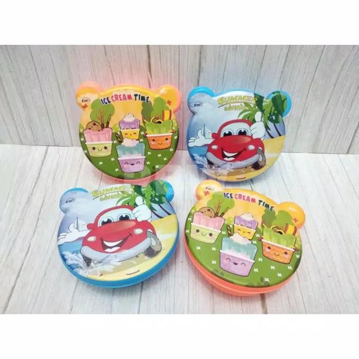Tepak Makan Baby Panda / Lunch Box Anak/ Souvenir Hampers Anak Plastik