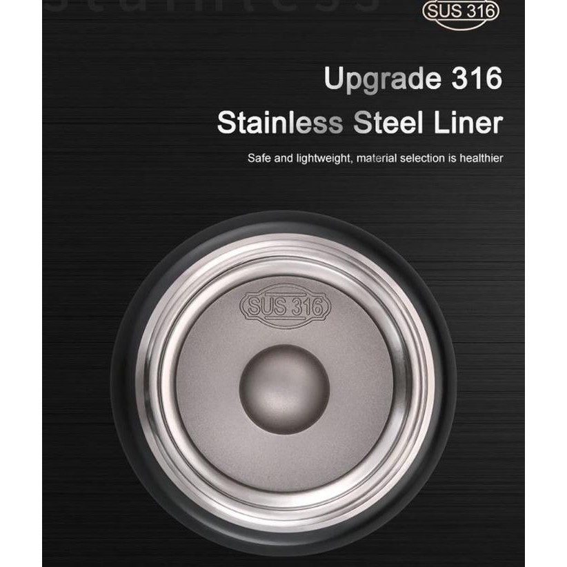 UZSPACE Botol Tumbler Thermos Air Panas Botol Minum Stainless Steel