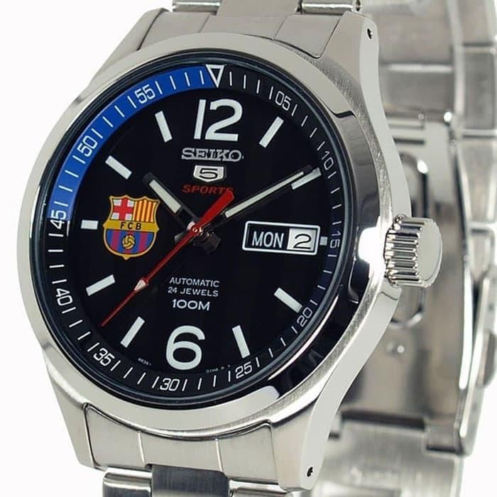 Aerocart Official Seiko 5 Barcelona Pria Automatic Srp301K1Original