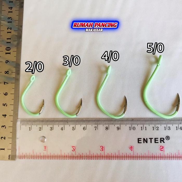 Produk Unggulan Kail Hammerhead Jigging Hook Luminous