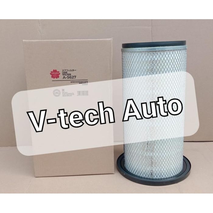 Air Filter Udara Kobelco 2474-6006A JAE-88029 A-5627 A5627 Sakura