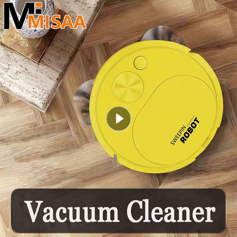 Robot Vacuum Cleaners Automatic Household Mini Cleaner USB Charging Smart Vacuum Cleaners Sweeping R