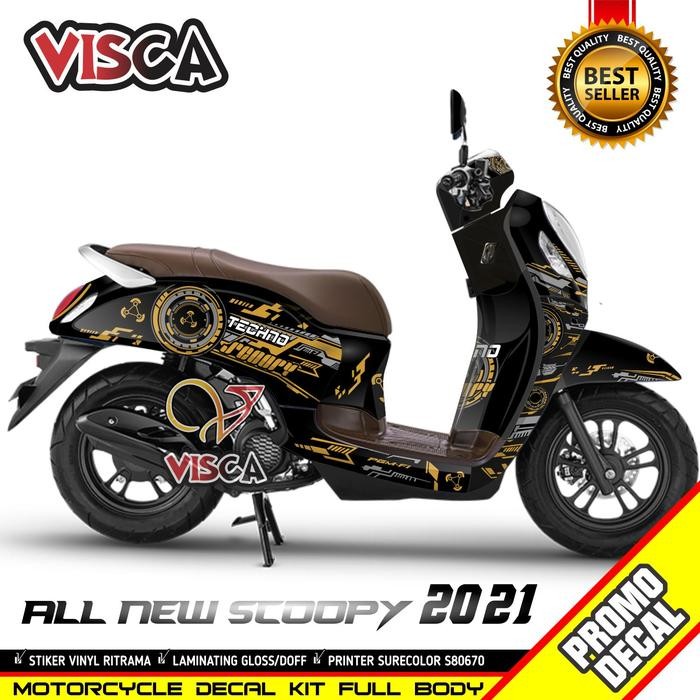 Decal Scoopy 2021 - 2022 Full Body Dekal Scoopy 2021 - 2022 Full Body Variasi / Desain Hitech