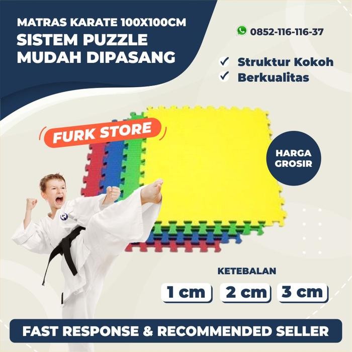 PJS Matras Karate, Matras Olahraga Karate Murah, 1 Set Matras Karate