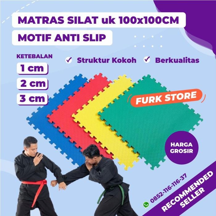 PJS Matras Pencak Silat Per Meter, Matras Silat 5cm, Matras Silat 3cm