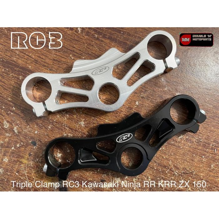 Ready Segitiga Atas Triple Clamp RC3 Ninja RR KRR ZX 150