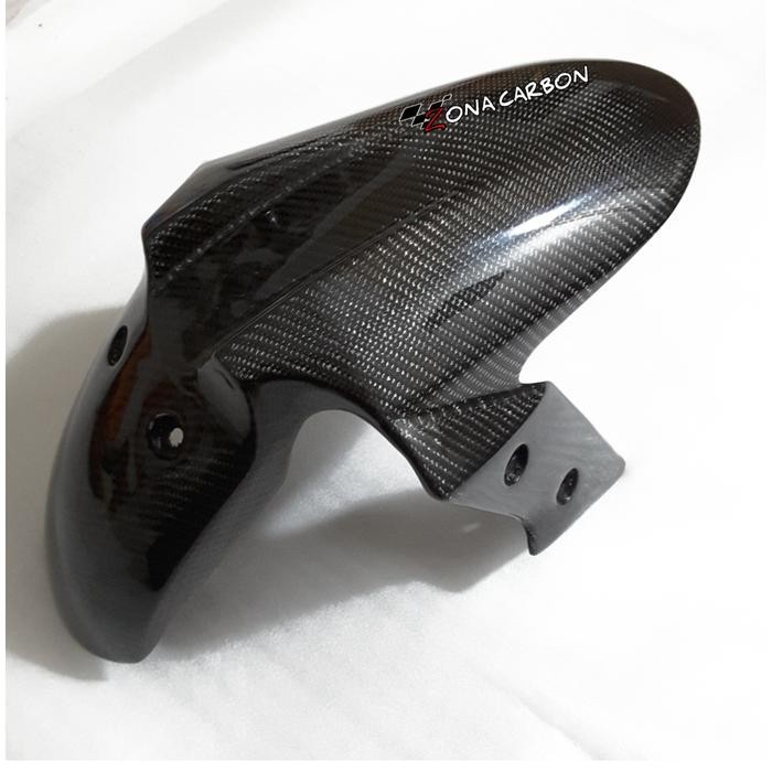 Spakbor Depan Ninja 250 Fi Old Carbon