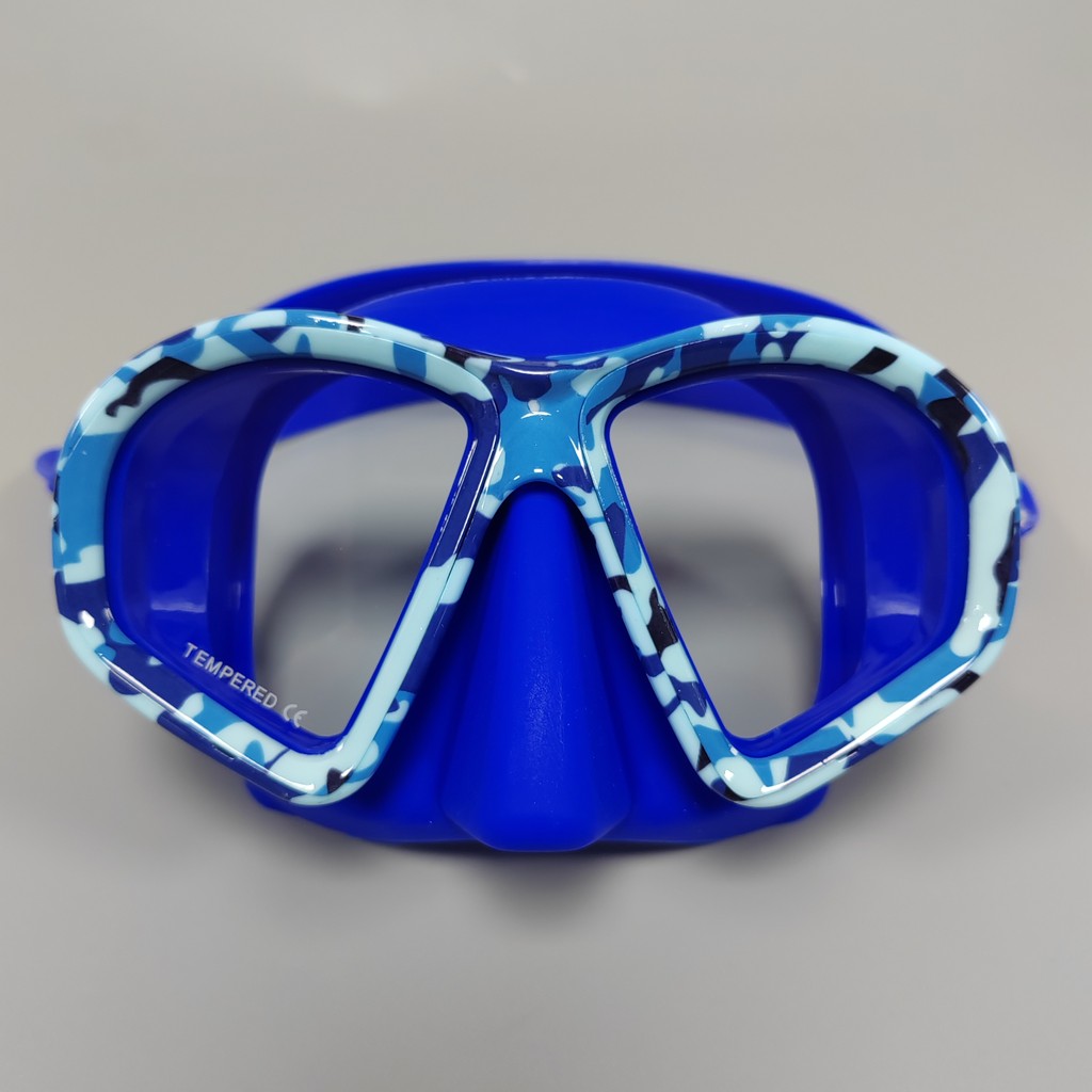 IMPORT Adult scuba diving mask Silicone diving goggles Scuba diving goggles Swimming equipment