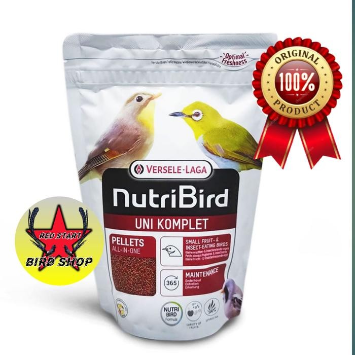 Phoenix Aviary - Nutribird Uni Komplet Versele Laga Kemasan 50 Gram & 250Gram Pakan Burung Pleci