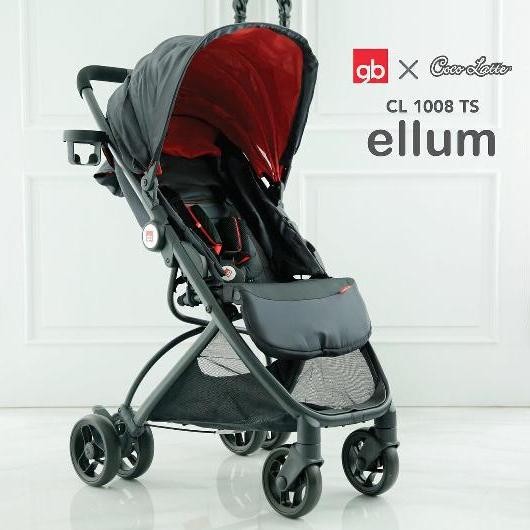 GB Stroller 1008 Ellum + Carrier