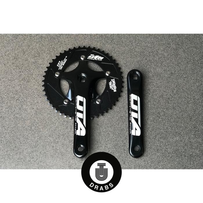 CRANK OTA BLACK SINGLE SPEED